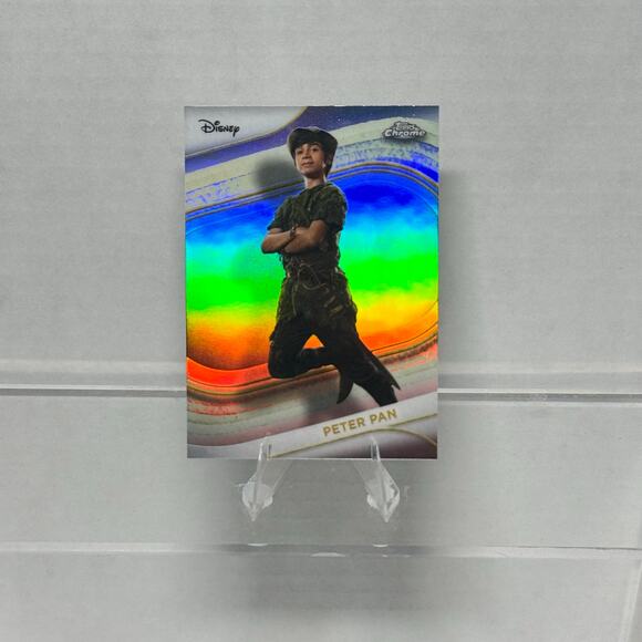 Disney Topps Chrome 2025 Peter Pan Live Action Refractor - Picture 5 of 6